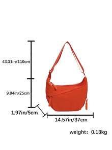 Personalized Women's Handbag, & Versatile, Minimalist Design For Daily Use, Suitable For Shoulder Or Crossbody Carry, Casual Outing, Commuting, Short-Distance Travel, Easy To Store Small Items, Practical & Fashionable