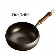 1pc Cast Iron Pot With Lid - Handmade Traditional Design, Wide Belly And Non Stick Mirror Surface, Splash Proof, Rust Proof Heavy-Duty Structure, Uniform Heat Distribution - Suitable For Gas Stoves, Durable Kitchen Utensils, Stove Protectors, Durable Kitchen Utensils - Multicolor - View 11