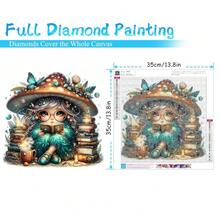 MRMIOOM Fantasy Diamond Art Kits For Adults, 5D Butterfly Diamond Painting Kits For Adults Beginners, DIY Full Drill Diamond Dots With Gem Art For Home Wall Decor 14 X 14 Inch - D013-美國 - 查看 3