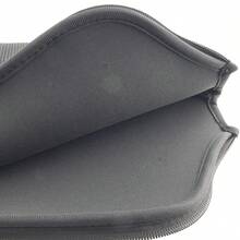 1pc Mesh Bag Style Pickleball Bag Cover, Zipper Opening Fits Most Pickleball Paddles - Black - View 2