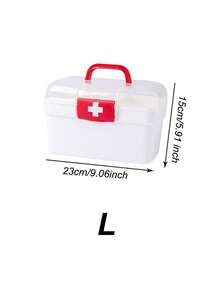 1PC Medicine Box For Home And Family Use, Multi-Functional Storage Box, Desktop Shelf, Suitable For Kitchen, Bedroom And Bathroom And Other Multi-Purpose Storage. - Multicolor - View 10