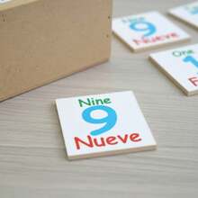 Juego de Memoria Bilingüe Números Educativos Calidad Premium - 1 - Ver 8