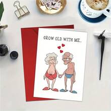 1pc, Funny Valentine's Day Cards For Your Husband Or Boyfriend, Best Decision You Ever Made, Ironic Valentine's Day Cards, Small Business Supplies, Thank You Cards, Birthday Gifts, Unusual Items - Multicolor - View 3