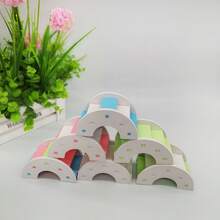 3 Size Options Hamster Running Wheel Toy, Quiet, Small Pet Rotating Exercise Wheel, Small Pet Activity Wheel Toy, Hamster Cage Accessory (Random Style) - Multicolor - View 8