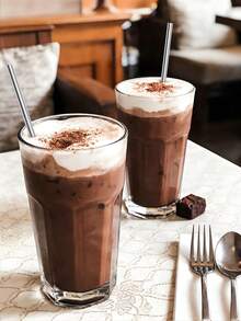 20支装不锈钢吸管套装，可重复使用的金属直吸管和弯吸管，带清洁刷，适用于咖啡、鸡尾酒和果汁。 - 查看 2