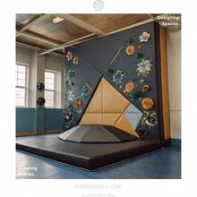 Non Slip Crash, Landing, Tumbling, Safety Gymnastics Exercise Pad, Critical Fall Height Tested To 3 Metres BS: EN1177 - Black + Large [114 X 75 X 10] - View 7