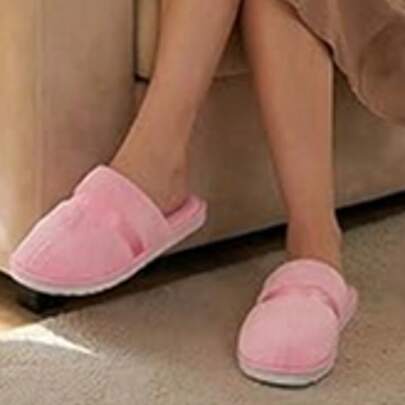 1/3/6/12/24只装优质加厚珊瑚绒拖鞋，适用于酒店、家居，非一次性，防滑，五星级酒店品质，加厚珊瑚绒，温暖秋冬季节，妇女节礼物，旅行必备，婚礼回礼，Y2K风格，卧室装饰，汽车配件，厨房装饰，可爱小物