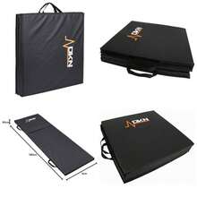 Tri - Fold Exercise With Handles - Black - View 1