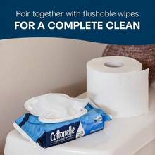 ⭐Mother's Day Cottonelle Ultra Clean Toilet Paper,24 Family Mega Rolls = 132 Regular Rolls,9 Mega Rolls = 36 Regular Rolls,4 Extra Large Rolls (Equivalent To 16 Regular Rolls) - Ultra Clean Care With A Wavy Texture, Effectively Cleans, Septic TankSafe And Clog-Proof, Soft And Strong, Value Pack. Cottonelle Toilet Paper, Extra Large Rolls, Septic TankSafe Paper, Clog-Proof, Soft And Strong, Ultra Clean Texture, Flushable Toilet Paper,Packaging May Vary - 多色 - 查看 9