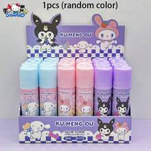 1/3/6/8支装正品三丽鸥库洛米和美乐蒂DIY固体胶棒，高粘度，坚固耐用，适用于学习、办公用品、学生奖励、返校季礼物 - 彩色 - 查看 12