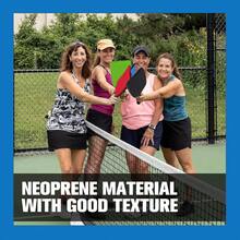 1pc Mesh Bag Style Pickleball Bag Cover, Zipper Opening Fits Most Pickleball Paddles - Black - View 6