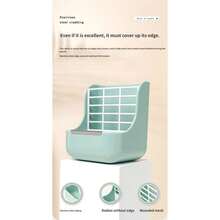 Rabbit Hay Rack And Food Bowl Set, Suitable For Small Rabbits, Dwarf Rabbits And Chinchillas. Hanging Style Food Trough, Rabbit Feed And Hay Rack, Rabbit Supplies. - Multicolor - View 8