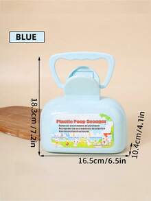 1pc Dog Poop Scoop Holder, Portable Travel Pet Waste Bag Dispenser With Tissue Paper Compartment