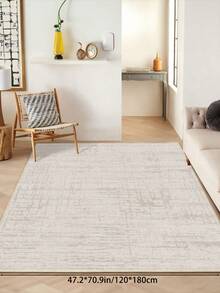 Thảm trải sàn màu be tối giản với họa tiết đường kẻ, được làm từ chất liệu mềm mại và thoải mái, dễ vệ sinh, thiết kế đế chống trơn trượt, thích hợp để trang trí phòng khách, phòng ngủ, phòng tắm, nhà bếp, phòng ăn, văn phòng và các không gian khác, lý tưởng cho các dịp lễ hội. - Màu be - Xem 5