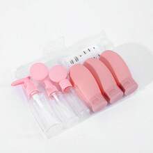 11件套/80毫升可重复灌装旅行洗漱套装，包含独立的沐浴和个人护理瓶