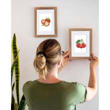 12 Pcs Small Diamond Art Kits, Fruit Mini Diamond Painting Kits For Adults Beginners, 5D DIY Square Drill Diamond Dots, Quickly Finishable Mini Gem Art For Home Wall Desktop Decor, 6X7in - FT017 - 查看 9