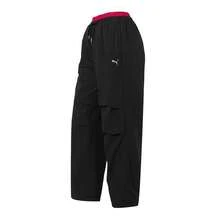 Puma 女士 RACE-AHEAD-WOVEN-PANT-W 休闲户外运动舒适裤 636174-01 - 黑色 - 查看 1