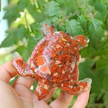 1/3pcs Crystal Resin Big Sea Turtle, DIY Jewelry Decoration, Decorative Collection, Holiday Party, Indoor, Garden Decor, Beach Party, Statue Aquarium, Best Holiday Gift - Crystal Resin Giant Turtle - View 16