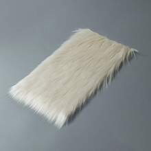 17.72 X 9.84 Inch Handmade DIY Craft Supplies - Pre-Cut Plush Fabric Doll Hair, Pink, Vegan Friendly, Faux Fur, Washable - Multicolor - View 14