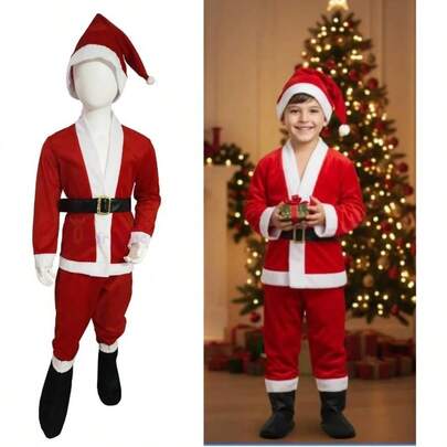 Disfraz Santa Claus Traje Navideo Disfraz Santa Clos Navidad