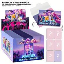 KPOP Girl Group Witch Hunting Themed Collectible Photo Cards, Envelopes, Greeting Cards, Creative Random LOMO Cards - Multicolor - View 2