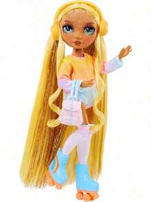 EstiloTendenciaRainbow High Fashion Pack, Skate Social Incluye 1 Traje De Patinaje Completo, Zapatos De Patinaje, Joyas Y Accesorios De Juego. Mezcla Y Combina Para Crear Toneladas De Looks Divertidos. Regalo DeCalidad PremiumVersióN Mejorada - 1 - Ver 4