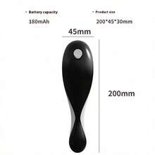 SOKANY Electric Massage Comb, Anti-Hair Loss Massager. Light Therapy Hair Brush. Type-C Fast Charging (180mAh Battery). Multi-Speed, Red/Blue Light + Essential Oil Atomization + 3D Vibration. Portable, Suitable For Home And Salon. - Multicolor - View 11