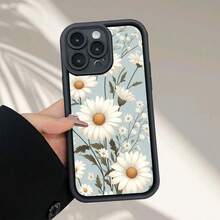 New Model Debut Fresh Small Daisy Pattern, Hot-Selling Personalized Creative Cartoon Pattern, New Tianyan Ladder Phone Case, Fun And Unique, Simple Fashion  Gift Phone Case For Men And Women, Suitable For IPhone 17 16 15 14 13 12 11 PLUS PROMAX PRO Series - Mix Color 1 - View 1