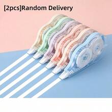 72米大容量修正带套装，办公修正用品，书写修改带，橡皮擦，专业文具，返校季 - 彩色 - 查看 10