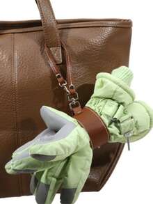 1pc Multifunctional Towel, Scarf, Glove Storage Clip - Portable Outdoor Scarf Holder, Organizer Clip - Can Be Securely Attached To Handbag, Wallet, Travel Bag - Multicolor - View 3