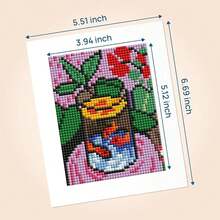 15 Packs Diamond Art Kits For Adults, Small Diamond Painting Projects Full Square Drill Gem Art Kits, Mini DIY 5D Paint With Diamond Dots Crafts With Tools, Classic Masterpiece Wall Decor Gift - Bức tranh nổi tiếng - Xem 6