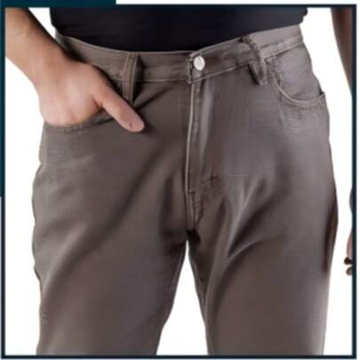 Pantalones Trabajo Hombre Vaqueros Rectos 2026 Primavera Otoño Multicolores Tallas 28-44 Pantalones Casuales Regalo para Él
