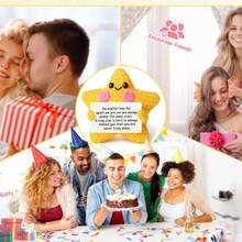 1pc Lovely Handmade Stars Send Gifts Of "Thinking Of You" Or "Thinking Of You". The Perfect Way To Show Love And Care Miles Away. Ideal Gift For Girlfriend, Boyfriend, Good Friend And Distant Family Members. - Multicolor - View 9