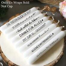 75 ملصق مع اقتباسات قلب ألماني ، أغلفة أكواب UV DTF ، ملصقات متوافقة للزجاج مع أمثال ألمانية ملهمة ، قلب عائلي وصداقة وعبارات عيد ميلاد "لك بحب وسعادة" ، شرارة منزلية ، ملصقات ذاتية اللصق DIY للأكواب والزجاج والسيراميك والأثاث - ملصقات بلاستيكية فردية مناسبة للديكور المنزلي والأعمال اليدوية - متعدد الألوان - مشاهدة 10