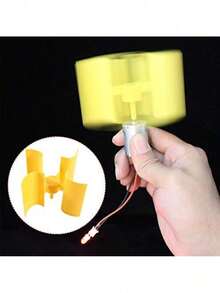 EstiloMini Motor Piezas Electricidad Generador De Viento Motor Eje Vertical Turbinas De Viento LED Modelo De EnseñAnza DIYVersióN Mejorada - 1 - Ver 2