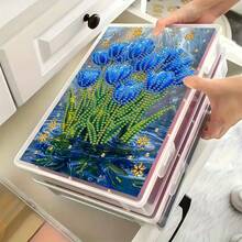 1PC Diamond Painting Storage Box, Fun Pattern - Open Lid Design, Suitable For Diamond Art, Crafts, Home, Office - Perfect Gift For Pet Lovers, DIY Enthusiasts, Birthday, Anniversary - Decorative And Practical Storage Box With Secure Closing System - Multicolor - View 23
