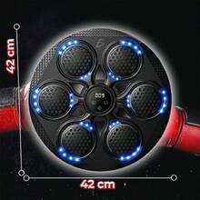 Máquina de Boxeo Musical con Guantes - Ejercicio Divertido con Música para Entrenamiento en Casa - Máquina de boxeo - Ver 3