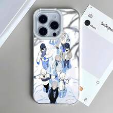 Funda para teléfono Winter Walk Adventure Compatible con fundas para teléfonos   17  16 Pro Max  15 Pro Max  13 y  12 Fabricada en material TPU que proporciona protección contra golpes y caídas Un gran regalo para familiares, amigos, amantes, novios/novias y el Día de San Valentín - Blanco - Ver 1