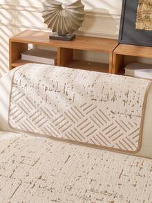 1 st. kuddfodral till soffa året runt, modernt minimalistiskt halkfritt soffskydd, dammtät och tvättbar, mjuk och blekningsbeständig, husdjursvänlig, passar L-formad soffa och 1/2/3/4-sitssoffa - Kaki - Visa 8