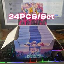 KPOP Girl Group Witch Hunting Themed Collectible Photo Cards, Envelopes, Greeting Cards, Creative Random LOMO Cards - Multicolor - View 9