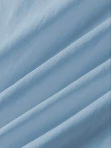 字母印花夏季女式100%纯棉短袖T恤，绿色短袖，印花T恤，绿色夏季服装，休闲夏季服装，纯棉T恤 - 淺藍色 - 查看 4