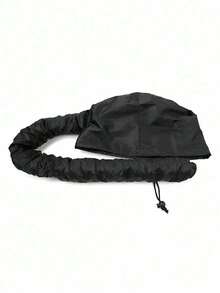 1个可调节抽绳蓬松吹风帽，适合卷发。吹风罩，非纺织材料，无香型，增强卷度，黑色 - 彩色 - 查看 9