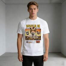 Fantastic Mr Fox,Movie, Roald Dahl, Mr Fox, , Vintage, Movie Shirt, T-Shir - trắng - Xem 1