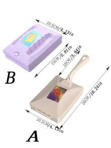 Dual Roller Multi-Function Fabric Defuzzer, Bedroom Sweeper, Carpet Cleaner, Lint Remover - Multicolor - View 6