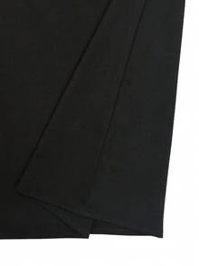 White Embroidered Long Sleeve Stand Collar Ramadan Men's Robe, Traditional Saudi Arabian Men's Clothing, Suitable For Festivals, Ramadan Men's Clothing Gift - Black - View 8