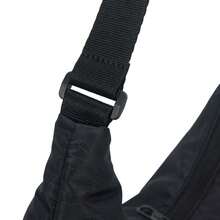 Puma Women's POP Slouchy Hobo Bag, Casual Outdoor Daily Wear Shoulder Bag, 091709-07 - Black - Handwritten Font All-over Print - View 3