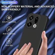 Ốp lưng bảo vệ màu đen mờ tương thích với Honor X9d, Honor X7d, Honor X6c, Magic7 Lite, Magic6 Lite, Magic5 Lite, Honor 200 Lite, Honor X6a, Honor X5b, Honor X5b Plus và các dòng điện thoại Honor khác. Ốp lưng này có khả năng bảo vệ camera, chống sốc, chống rơi và chống trầy xước. Bảo vệ mặt sau và khung điện thoại khỏi những va chạm và trầy xước hàng ngày. Chất liệu TPU mềm mại. - màu đen - Xem 5