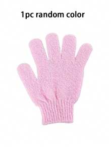 10只装可重复使用的去角质沐浴手套，适用于擦洗、背部按摩、身体去角质，是开学必备的身体清洁用品，也可作为毛巾、浴海绵或沐浴手套使用。 - 彩色 - 查看 12