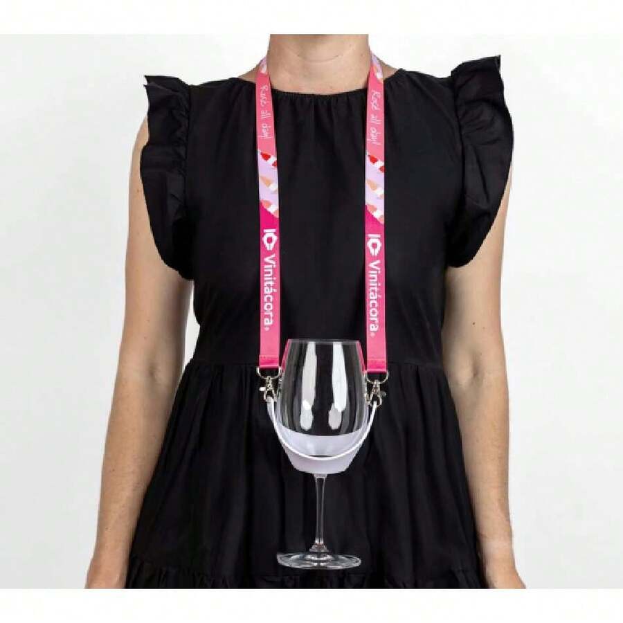 Porta Copas para cuello color Rosa,40090151 - Multicolor - Ver 1