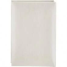 100-Pocket Moire Cover Album With Silvertone Oval Frame And Wedding Album Text For 4 By 6-Inch Prints Ivory - White - View 3